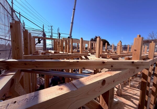 346.上棟 in芳賀町